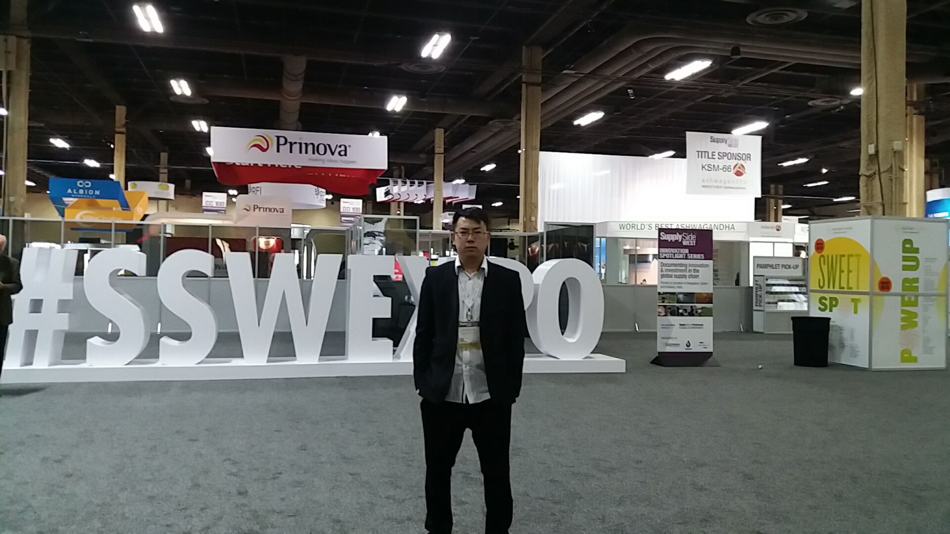 2016 U.S.supplyside west exhibition booth No.LL160